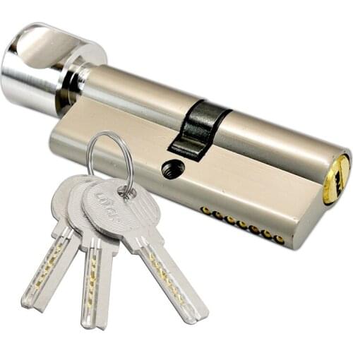 70mm Bedroom Security Door Lock Cylinder Slinding Home Door Lock Single Cylinder Copper Core Home Hardware with Key