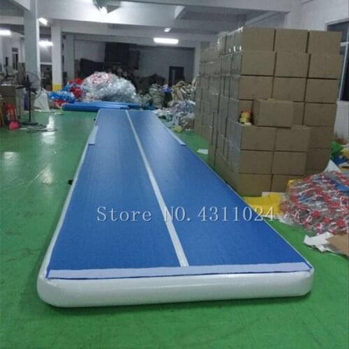 Free Shipping Inflatable Tumbling Gymnastic Air floor Mat Track 6*1*0.2m Inflatable Gymnastics Airtrack Tumbling Air Track