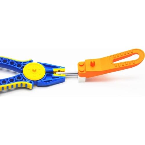 Kids Building Blocks Tool Compatible with Small Particle Block Bricks Multifunctional Plier Puller Disassembly Toys for Children