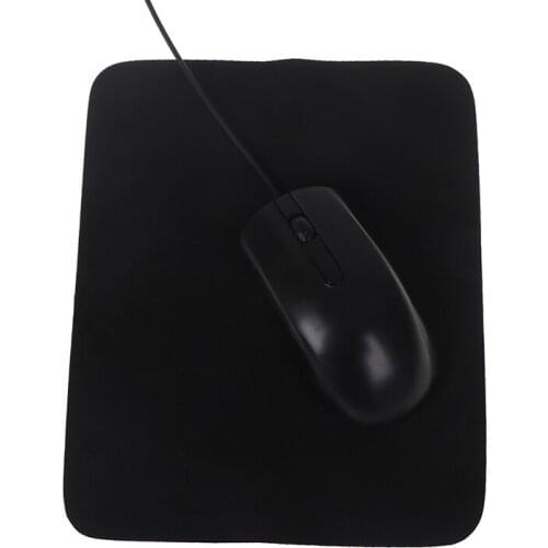 Gaming Mouse Pads Antislip Speed/Control Locking Edge Black Mouse Mat For pad mouse Rug For Laptop PC Computer Tablet 24*20cm