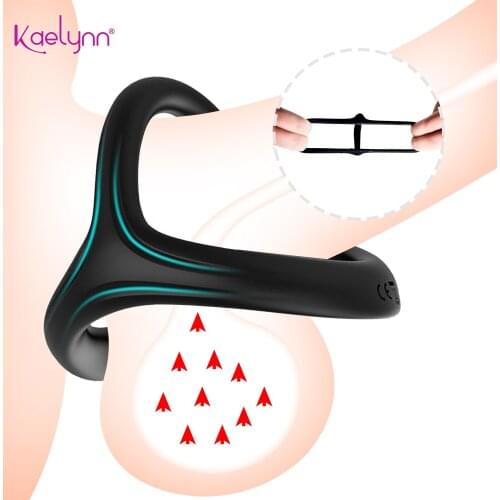 Penis Rings for Beginer Masturbator Chastity Device Delay Ejaculation Cock Rings Sex Games Intimate Stimulate Training For Male