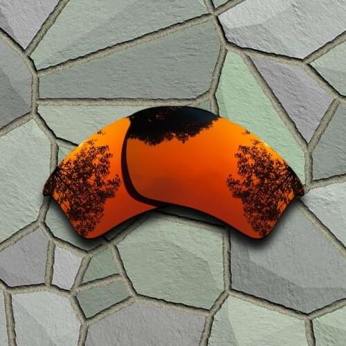 Red Orange Sunglasses Polarized Replacement Lenses for Oakley Half Jacket 2.0 XL