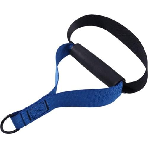 Gym Resistance Bands Handles Anti-Slip Grip Strong Webbing Fitness Heavy Duty Cable Machine Workout Equipment