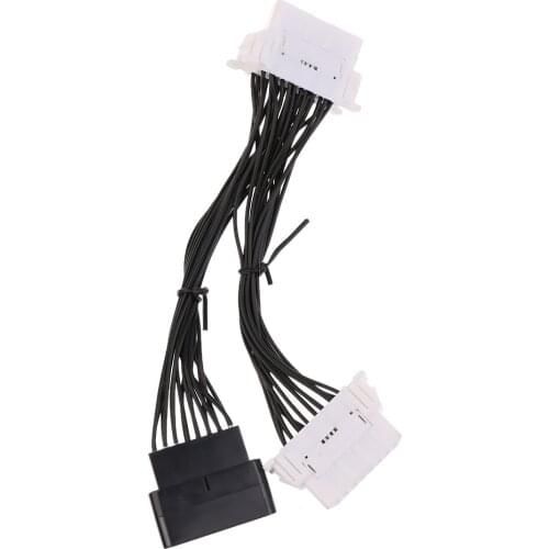 MagiDeal 1 To 2 Extension Cord Splitter Cable Diagnostic Connector
