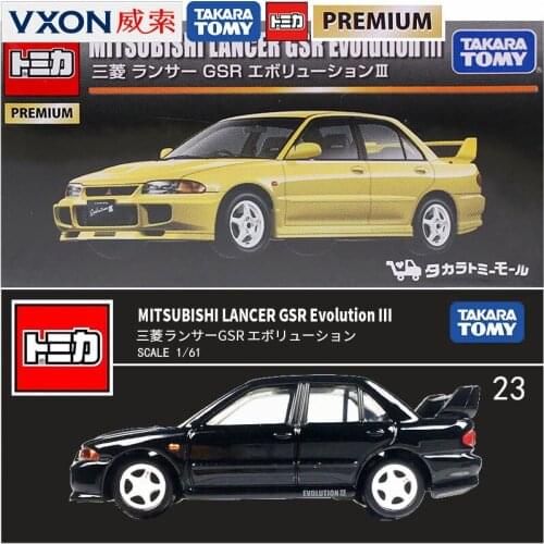 Alloy Car Black Box Limited Edition TP23 Mitsubishi LANCER EVO III 887171 Collection 1:61 Toy Car