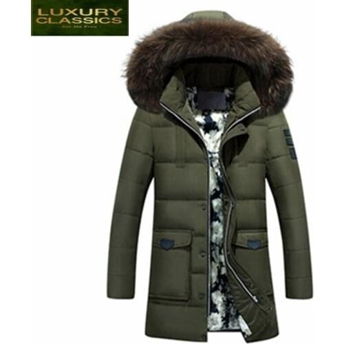Winter 2021 New Fashion Jacket Men Cotton Warm Outerwear Coat Male Windproof Parka Black Jaquetas Masculina Inverno CJ399