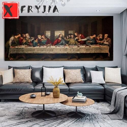 New arrival Famous paintings, the last supper diamond painting picture rhinestone embroidery diamond mosaic sticker cross stitch