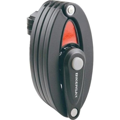 Portable Bike Lock Bike Folding Password Lock Anti-theft Bicycle Lock 4 Digital Secret Code Combination Locks