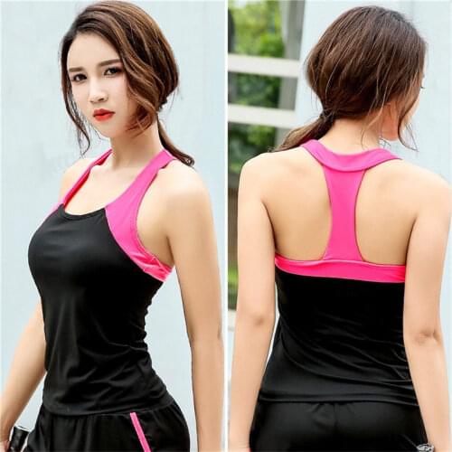Professional Yoga Top Vest Sleeveless Sport Shirt Women Running Gym Shirt Women Sport Jerseys Fitness Yoga Shirt Tank Top 6