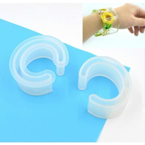 Resin Bangle Bracelet Silicone Mold Flexible Jewelry Epoxy Resin Mold Supplies DIY Jewellery Craft Tool Big size DIY Tool 1pc