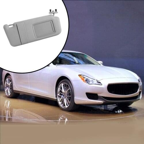 Vehicles Left Passenger Side Sun Visor with Sunroof Light 74320-06800-B0 for Camry 2007-2011 Gray Easy Install Blocking Sunlight
