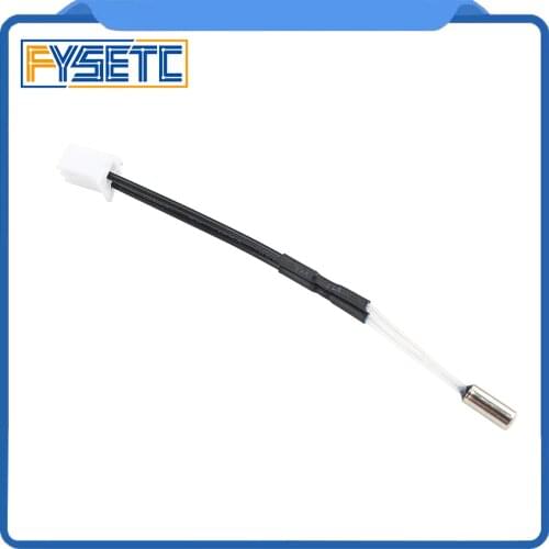 NTC100K thermistor terminal XH2.54 2PIN male head with terminal cable length 70mm for Sidewinder X1 AND Geniu 3D Printer
