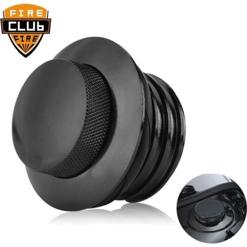 Motorcycle Flush Mount Pop-Up Gas Cap For Harley Touring 1996-2014 2015 2016 Screw-Type Tank Models