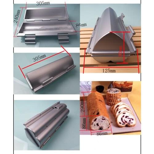 1PC High Quality Toaster Heart Shaped Aluminum Mold Bakeware Toast Bread Loaf Metal Maker Box Mould Kitchen DIY Baking Tools