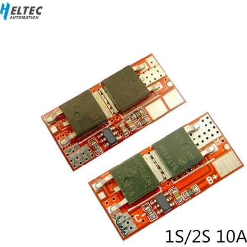 10A 1S 2S 4.2V PCB PCM BMS Charger Charging Module 18650 Li-ion Lipo 1S 10A /2S 10A BMS Lithium Battery Protection Circuit Board