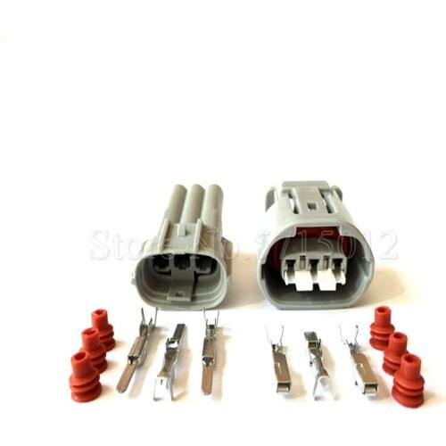 3 Hole 6188-0282 6189-0443 Auto Alternator Connector Electrical Headlight Light Plug For Toyota Lexus