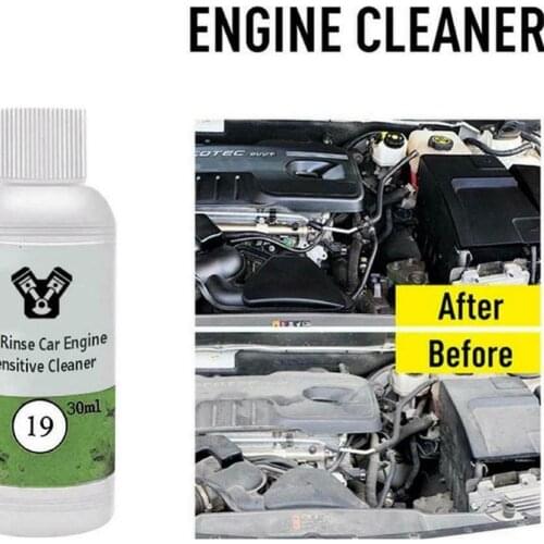 30ml 50ml Film Remover No-Rinse Car Cleaner Removes Heavy Oil From Engine Compartment Engine Warehouse Cleaner