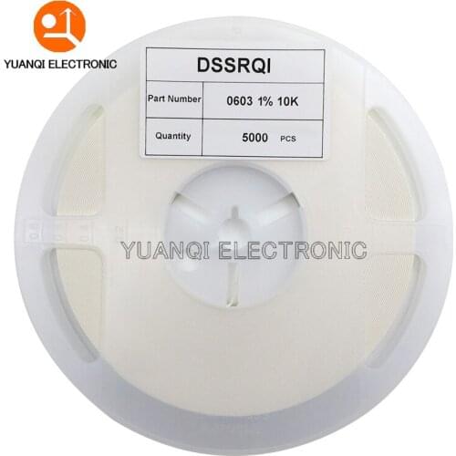 5000pcs 1% 0603 SMD resistor 0R ~ 10M 1/10W 0 0.1 1 10 100 150 220 330 ohm 1K 2.2K 10K 100K 0R 1R 10R 100R 150R 220R 330R 1M 10M