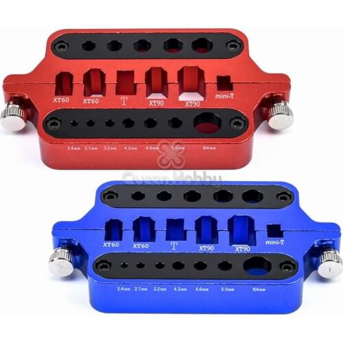 Aluminium CNC Multifunctional Soldering Station Machine Fixture Adjust Insulation XT60 XT90 Banana Plug T Deans for RC Drone