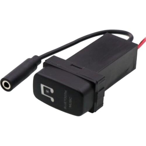 Car Bluetooth Music Adapter Module Panel Installation AUX Output Use for Mitsubishi Asx Lancer Outlander Pajero Fortis