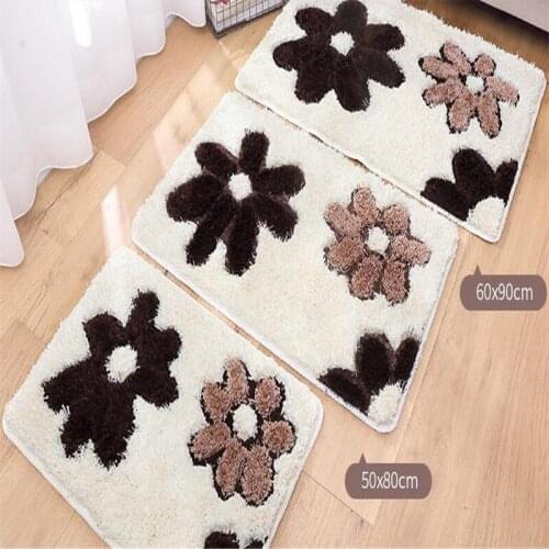 Free Shipping 40x60cm 50x80cm 60x90cm Blanket Cartoon Lovely Rugs Mat Little Carpet Bathroom Hallway Anti-Slip Soft Door Pad