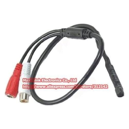 Free Shipping/5pcs/Mic Microphone Sound Monitor voice audio pick up device / Audio monitor CCTV Microphone