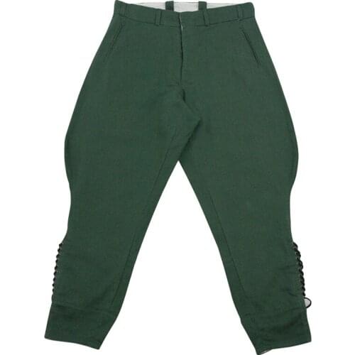 GUHB-003 WWII German M36 officer summer HBT reed green breeches