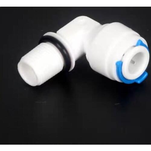 Water Filter Parts quick joint fittings elbow 1/8" to 1/4" membrane housing use 4042