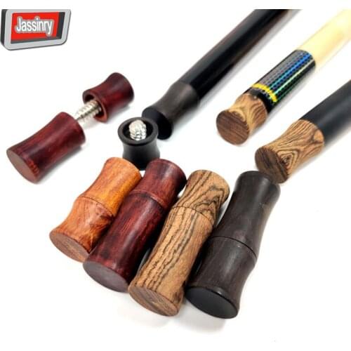 Jasssinry Uni-lock/Radial pin wooden Pool cue joint protectors high quality rosewood/ebony Billiard cue joint protectors