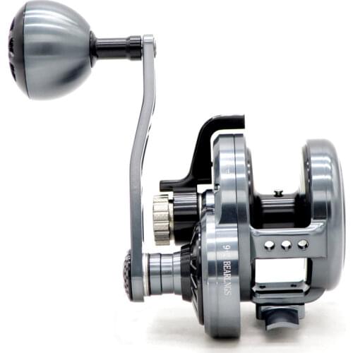 CAMEKOON CNC Slow Jigging Reel High Speed 6.3:1 Sea Tournament Big Game 32KG Right &Left Ball HandleTrolling Reel
