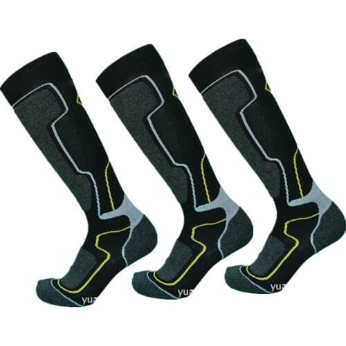 Horse Riding Socks 3 Pairs/Pack Horseback Riding Socks Men Long Socks Equestrian Outdoor Sports Wool Thick Winter Warm Equipment