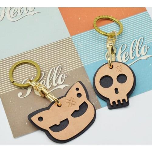 New 2021 Wood Mold Die Cutting Diy decoration Keychain Leather Pendant Decoration Suitable For Die Cutting Machine