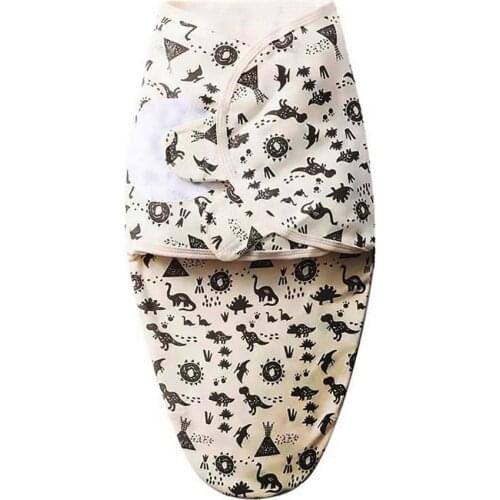 Babies Sleeping Bags Newborn Baby Cocoon Swaddle Wrap Envelope 100%Cotton 0-3 Months Baby Blanket Swaddling Wrap Sleepsack