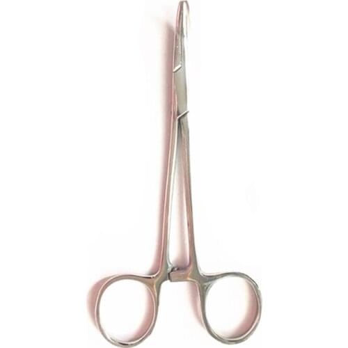 12.5cm Stainless Steel Fishing Plier Line Cutter Hook Remover Forceps Tackle Curved Straight clip Clamps Fishing Tools