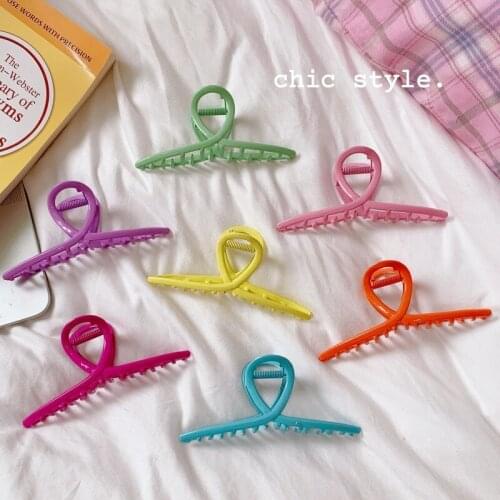 Head Hairpin Balls Hair Catch Chuck Hairpin Large Shark Clip Female Claw Clips Hair Claw Clips for Women Jaw Hair