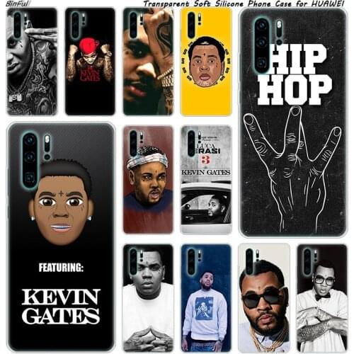 Lil Wayne Kevin Gates Silicone Phone Case for Huawei P30 P20 Pro P10 P9 P8 Lite 2017 P Smart Z Plus 2019 NOVA 3 3i Fashion Cover