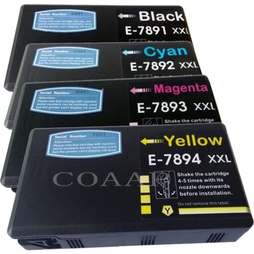 Compatible T7891 T7892 T7893 T7894 ink cartridge for EPSON WorkForce Pro 4630DWF 4640DTWF 5110DW 5190DW 5620DWF 5690DWF Printer
