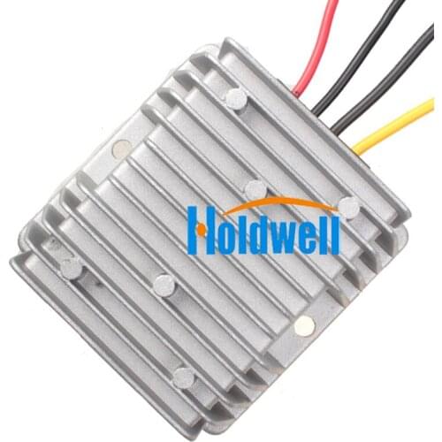 Holdwell Voltage Reducer Converter Regulator 48V Volt To 12V 10A Waterproof for Golf Cart
