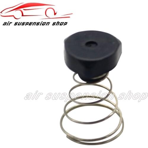 Air Compressor Pump Cylinder Damping Plug Rubber Valve w/ Spring for Touareg W211 W220 E65 E66 A6 C5 C6 C7 A8 Phaeton LR2 XJ6