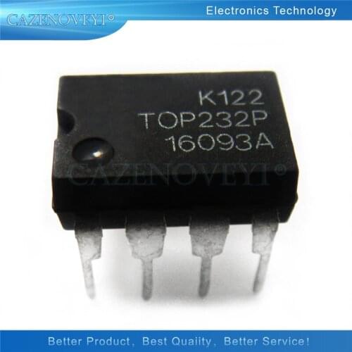 10pcs/lot TOP232P TOP232PN DIP-7 DIP-7 TOP232G TOP232GN SMD-7 TOP232 In Stock