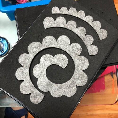 3D flower cutting wooden steel die SMR-FL0089