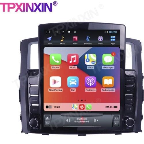 6+128G For Mitsubishi Pajero 2006-2016 Android 10.0 GPS IPS Car Multimedia Player Head Unit Audio Radio Navigtion Tape Recorder