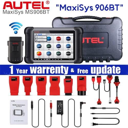 Autel Maxisys MS906BT PRO ECU Key Coding Super Tablet Scanner Diagnostic Tool MS908P Code Reader Scanner Wireless Bluetooth