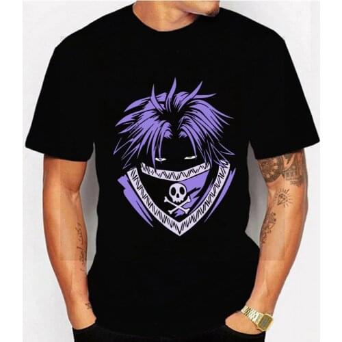 Feitan Hunter X Hunter Casual T Shirt Men Clothes Togashi Yoshihiro Japanese Anime Unisex Tops Tees Short Sleeve Casual Tshirt C