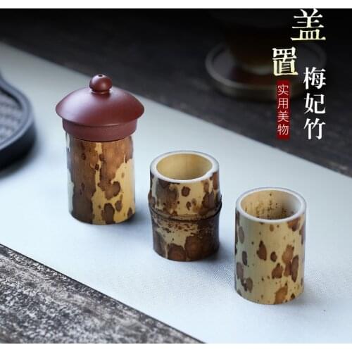 Chang tao 】 yixing pot cover by hand holds kung fu tea accessories MeiFeiZhu cover rear cover tea furnishing articles