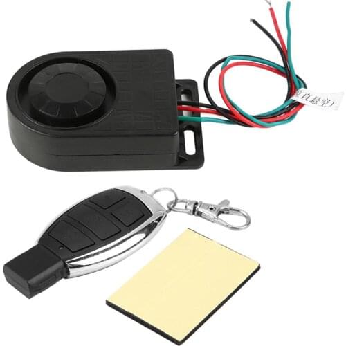 Motorcycle Anti-theft Security Alarm System with Remote Control 9-16V Universal for most motorcycles with 9-16V rated voltage