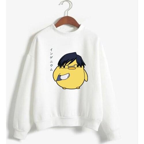 Mens Hoodies My Hero Academia Pullovers Hoodies Sweatshirts Tenya Iida Anime Hoody Streetwear Tops