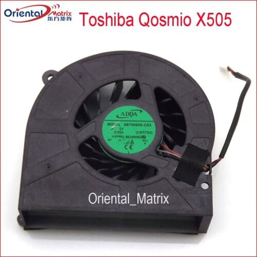 Original New AB7005HX-CD3 DC5V 0.5A Fan For Toshiba Qosmio X505 X505-Q870 CPU Cooler Cooling Fan