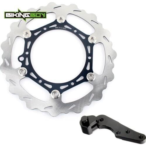 BIKINGBOY 270mm Front Brake Disc Disk Rotor + Bracket 125-530 200 250 300 350 450 EXC SX SXS XC W SXF 10 11 12 13 14 15 16 17