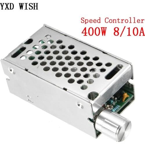 400W Speed Controller Adjustable PWM Motor Speed Controller DC 12V/24V/36V/60V 8A PWM Control Switch Voltage Regulator Module